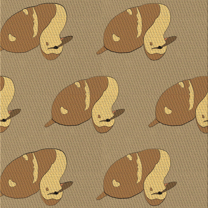 Patterned Light Brown Rug, pat1233brn