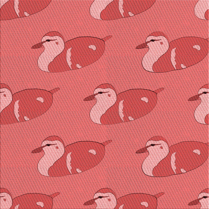 Round Patterned Red Rug, pat1233rd