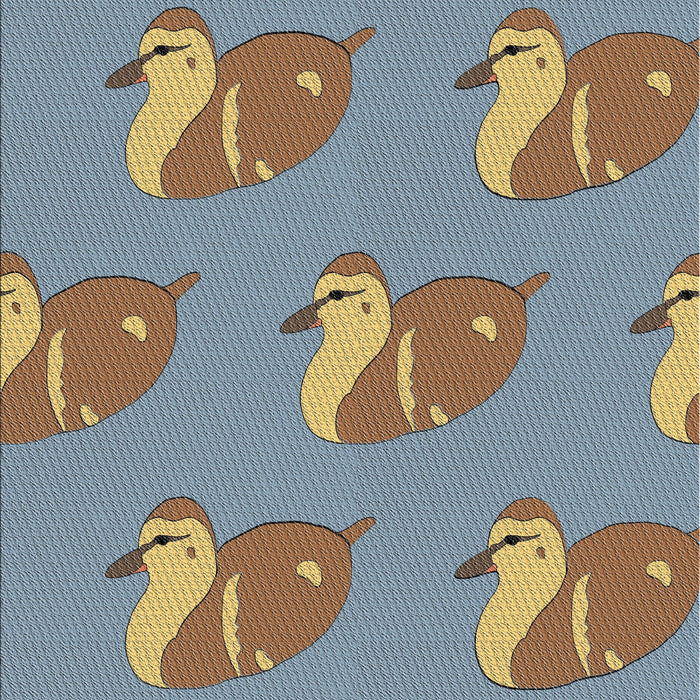 Patterned Cloud Gray Novelty Rug, pat1233