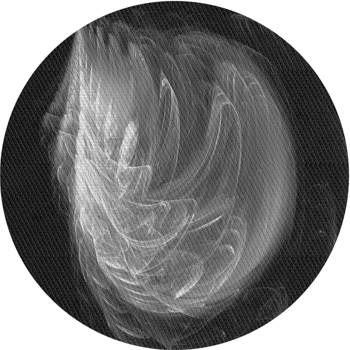 Square Machine Washable Transitional Platinum Gray Rug in a Living Room, wshpat1234gry