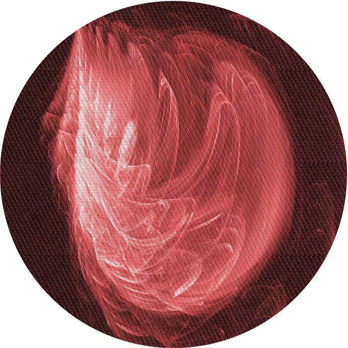 Square Machine Washable Transitional Red Rug in a Living Room, wshpat1234rd