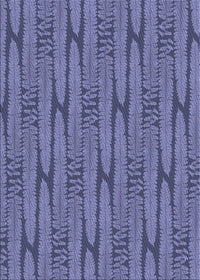 Machine Washable Transitional Deep Periwinkle Purple Rug, wshpat1235blu