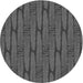 Square Patterned Platinum Gray Rug, pat1235gry