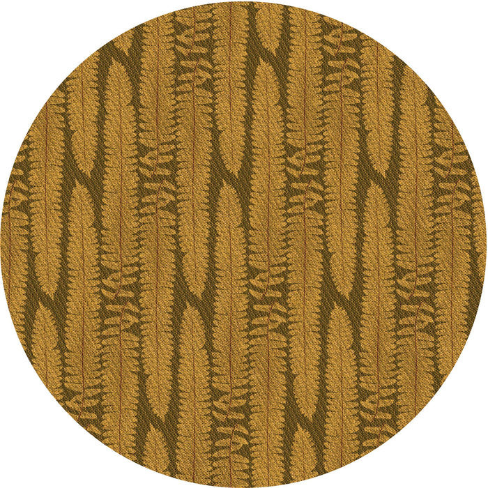 Square Patterned Dark Bronze Brown Rug, pat1235org
