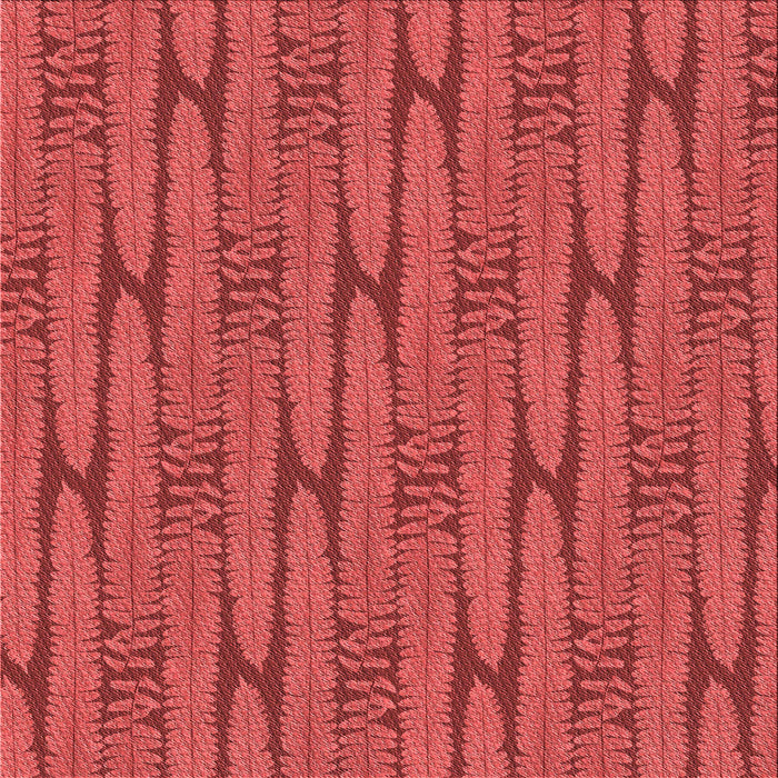 Round Patterned Red Rug, pat1235rd