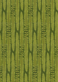 Machine Washable Transitional Pistachio Green Rug, wshpat1235