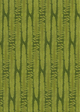 Patterned Pistachio Green Novelty Rug, pat1235