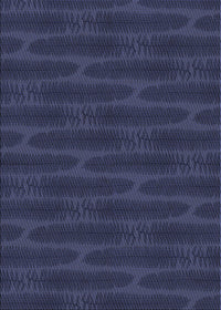 Machine Washable Transitional Deep Periwinkle Purple Rug, wshpat1236blu