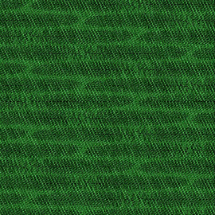 Round Patterned Green Rug, pat1236grn