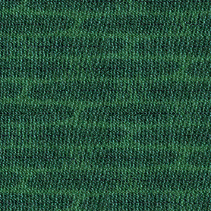 Patterned Deep Emerald Green Rug, pat1236lblu