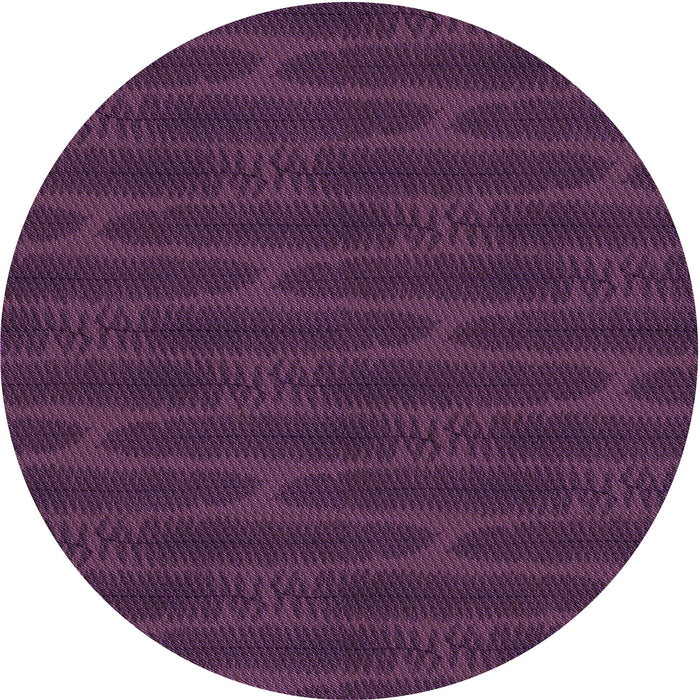 Square Patterned Purple Lily Purple Rug, pat1236pur