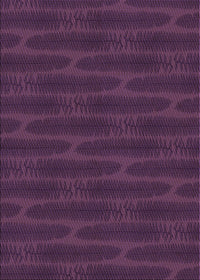 Machine Washable Transitional Purple Lily Purple Rug, wshpat1236pur