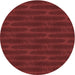 Square Patterned Maroon Red Rug, pat1236rd