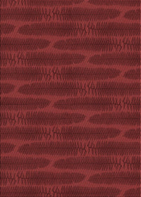 Machine Washable Transitional Maroon Red Rug, wshpat1236rd