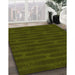 Machine Washable Transitional Olive Green Rug in a Family Room, wshpat1236yw