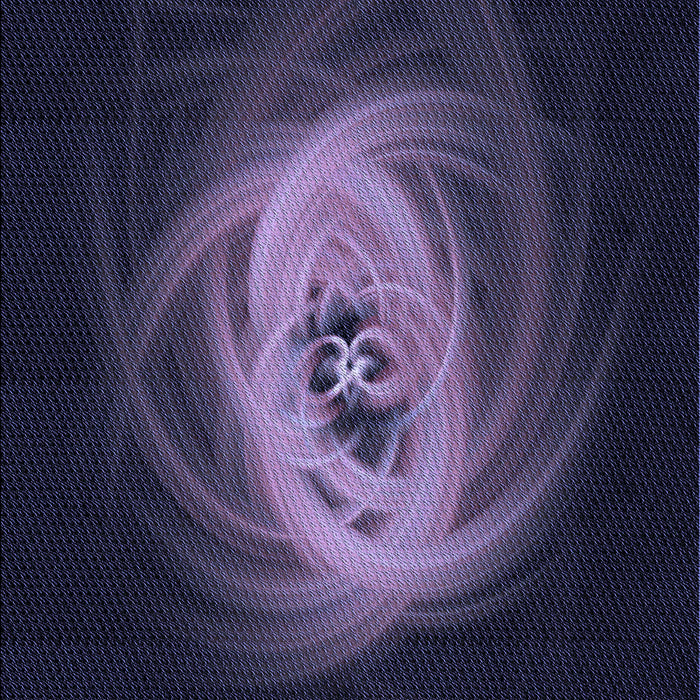 Machine Washable Transitional Deep Periwinkle Purple Rug, wshpat1237blu