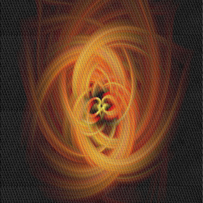 Patterned Sienna Brown Novelty Rug, pat1237