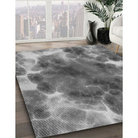 Patterned Gray Rug, pat1238gry