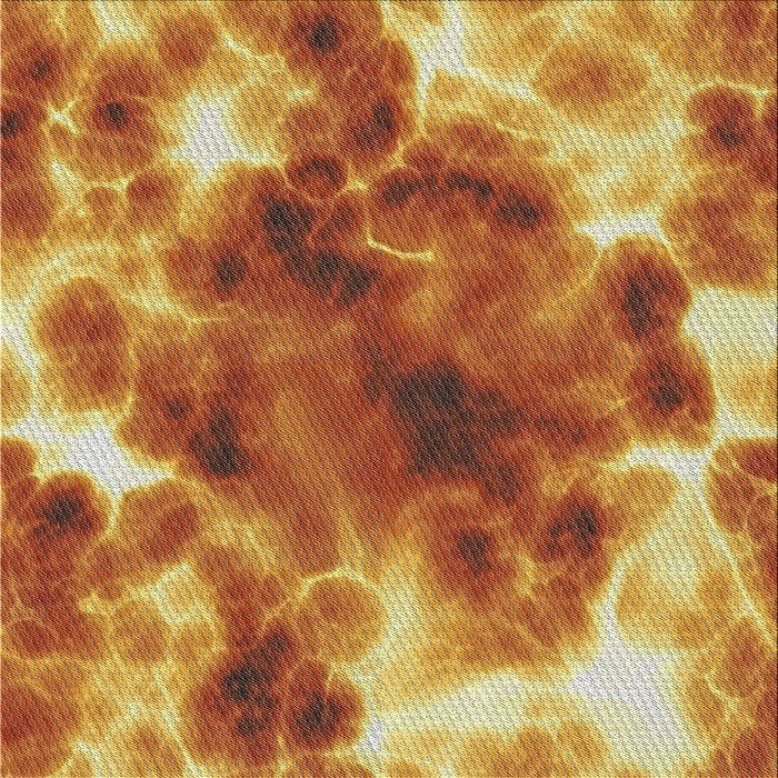 Sideview of Machine Washable Transitional Mahogany Brown Rug, wshpat1238