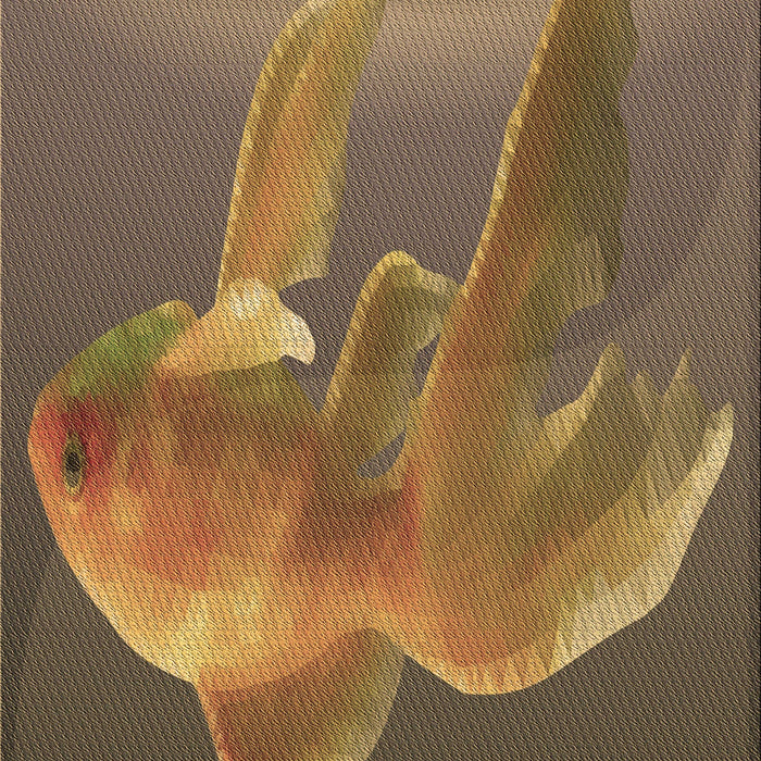 Machine Washable Transitional Cinnamon Brown Rug, wshpat1241brn