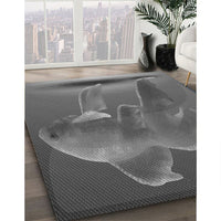 Patterned Gray Rug, pat1241gry