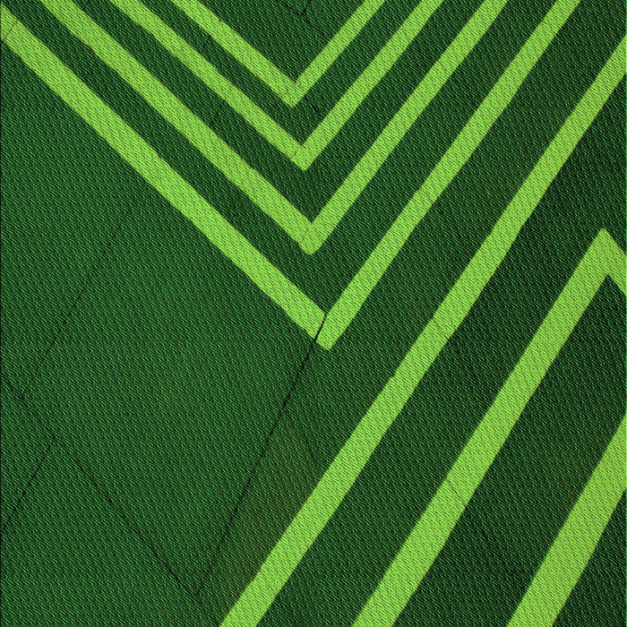 Patterned Deep Emerald Green Rug, pat1243grn