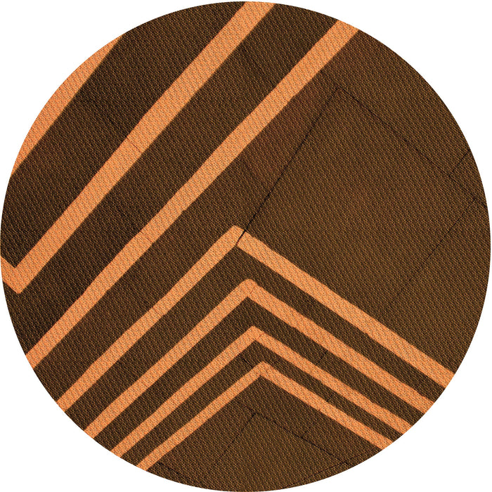 Square Patterned Red Rug, pat1243org