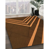 Patterned Red Rug, pat1243org