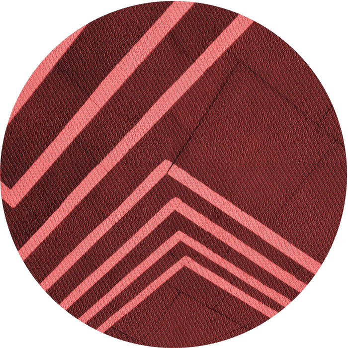 Square Machine Washable Transitional Red Rug in a Living Room, wshpat1243rd