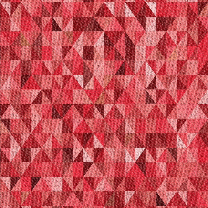 Patterned Red Rug, pat1245rd