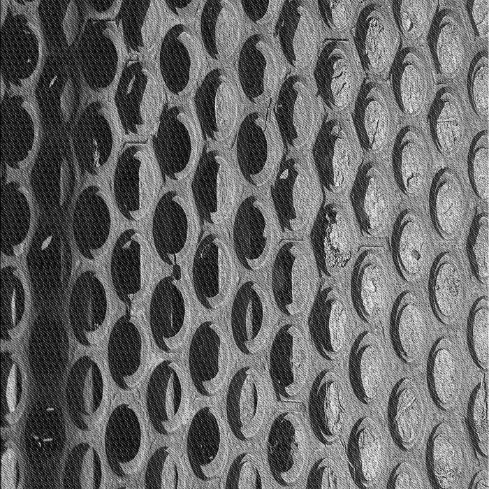 Patterned Gunmetal Gray Rug, pat1246gry