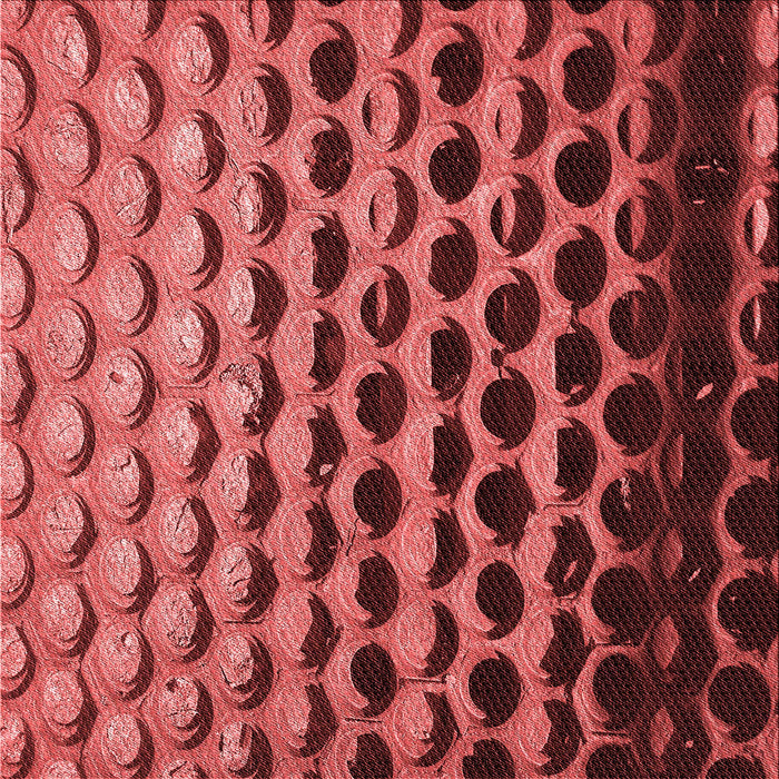 Round Machine Washable Transitional Cranberry Red Rug, wshpat1246rd