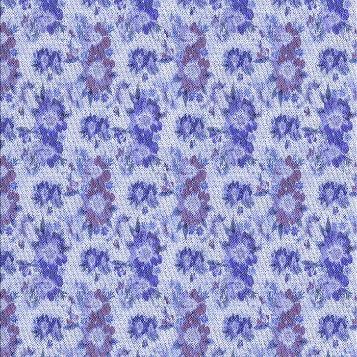 Patterned Blue Rug, pat1247blu