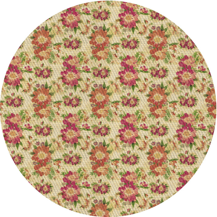 Square Machine Washable Transitional Red Rug in a Living Room, wshpat1247brn