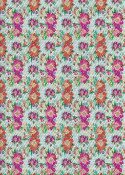 Patterned Raspberry Purple Novelty Rug, pat1247