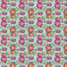 Square Patterned Raspberry Purple Novelty Rug, pat1247