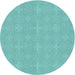 Square Machine Washable Transitional Light Sea Green Rug in a Living Room, wshpat1248lblu