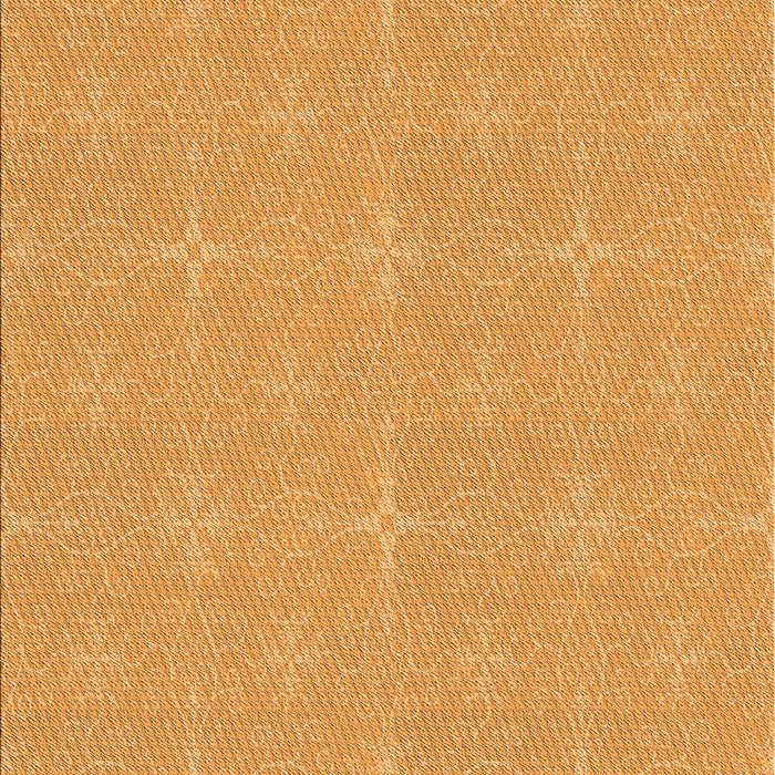 Patterned Neon Orange Rug, pat1248org