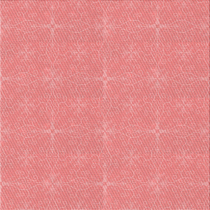 Round Machine Washable Transitional Light Coral Pink Rug, wshpat1248rd