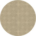 Sideview of Patterned Brown Novelty Rug, pat1248