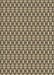 Machine Washable Transitional Dark Brown Rug, wshpat1249brn