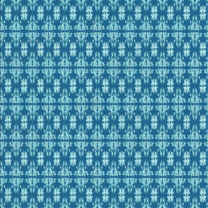 Patterned Blue Rug, pat1249lblu