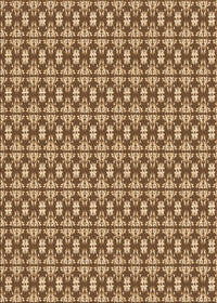 Machine Washable Transitional Saddle Brown Rug, wshpat1249org