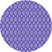 Square Machine Washable Transitional Bright Lilac Purple Rug in a Living Room, wshpat1249pur