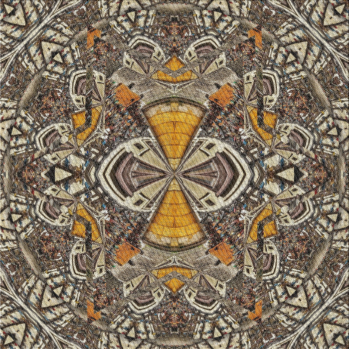 Sideview of Machine Washable Transitional Light French Beige Brown Rug, wshpat124