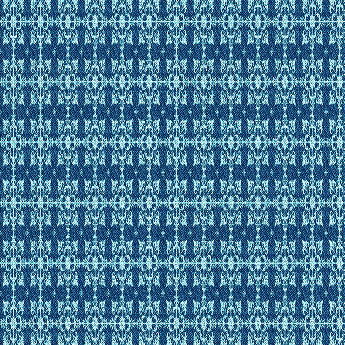 Patterned Blueberry Blue Rug, pat1250lblu