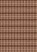 Machine Washable Transitional Brown Sand Brown Rug, wshpat1250org