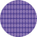 Square Machine Washable Transitional Bright Lilac Purple Rug in a Living Room, wshpat1250pur