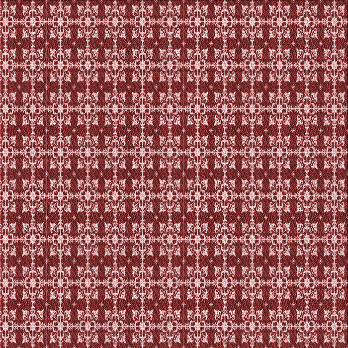 Round Machine Washable Transitional Light Coral Pink Rug, wshpat1250rd