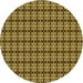 Square Patterned Bakers Brown Rug, pat1250yw